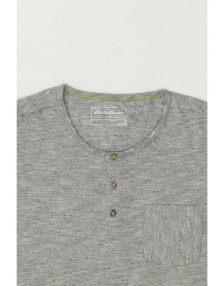 EDDIE BAUER Mens T-Shirt Top Medium Grey Cotton Vintage Eddie Bauer and Second-Hand Eddie Bauer from Messina Hembry 
