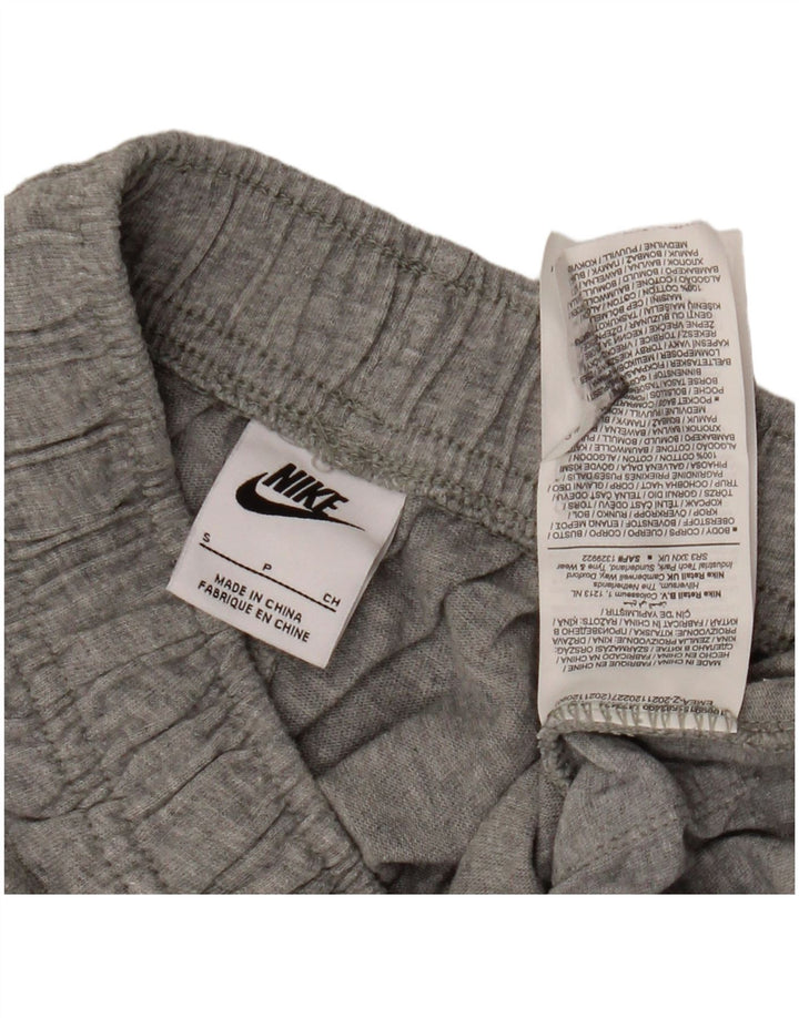 Pantaloncini sportivi Nike da uomo piccoli in cotone grigio