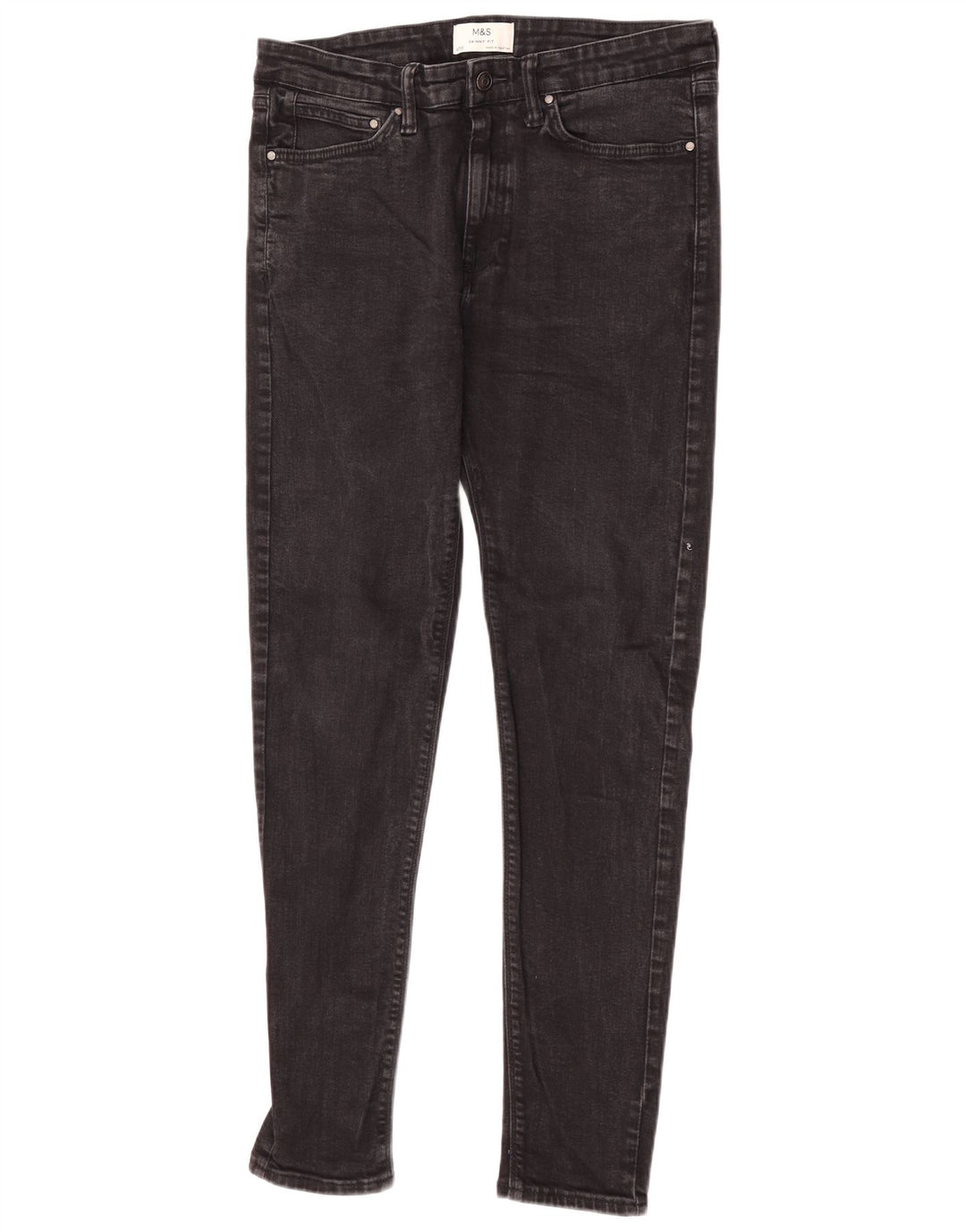 Jeans skinny da donna Marks & Spencer W34 L33 cotone nero