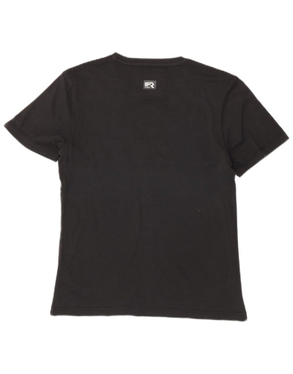 T-shirt grafica da donna G-Star Top UK 18 XL cotone nero