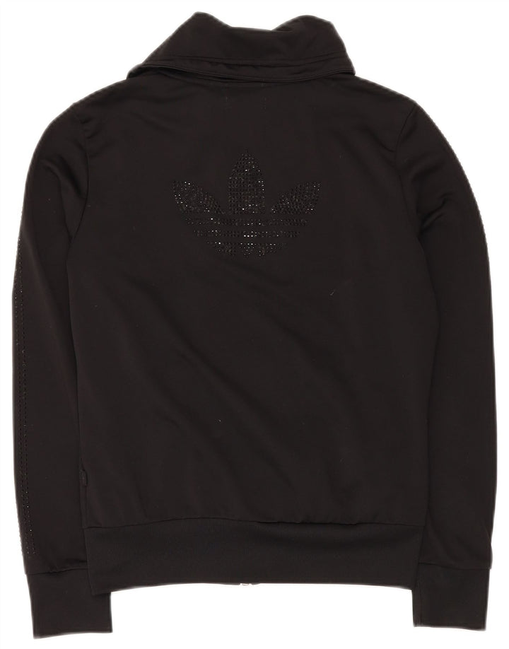 Giacca da tuta da donna ADIDAS EU 38 medio nero poliestere