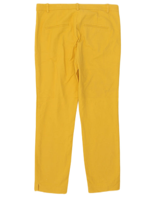 Pantaloni da abito slim da donna Zara EU 38 Small W28 L25 Giallo