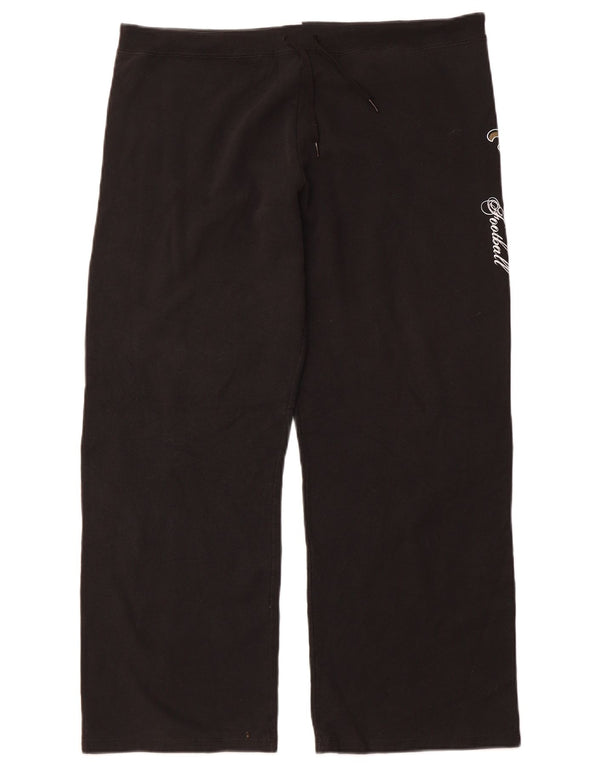 Pantaloni da tuta con grafica NFL New Orleans Saints da donna UK 18 XL neri