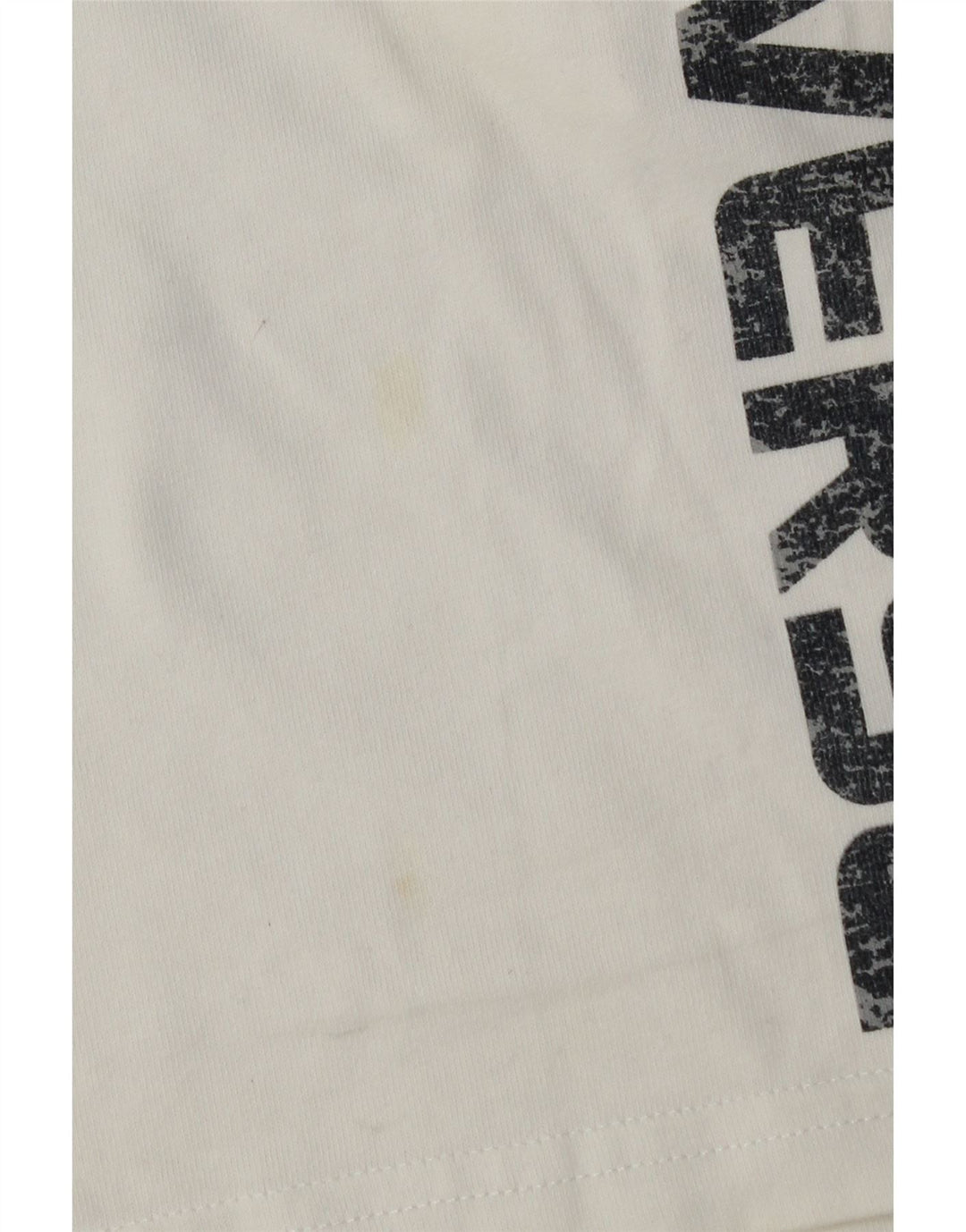 Pantaloncini sportivi con grafica da uomo Converse piccoli in cotone bianco