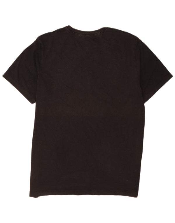 T-shirt grafica da uomo Nike Top grande in cotone nero