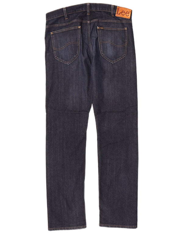 Jeans dritti da uomo Lee Daren W36 L34 cotone blu navy