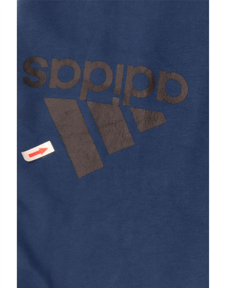 Tuta intera Adidas da uomo con grafica grande blu