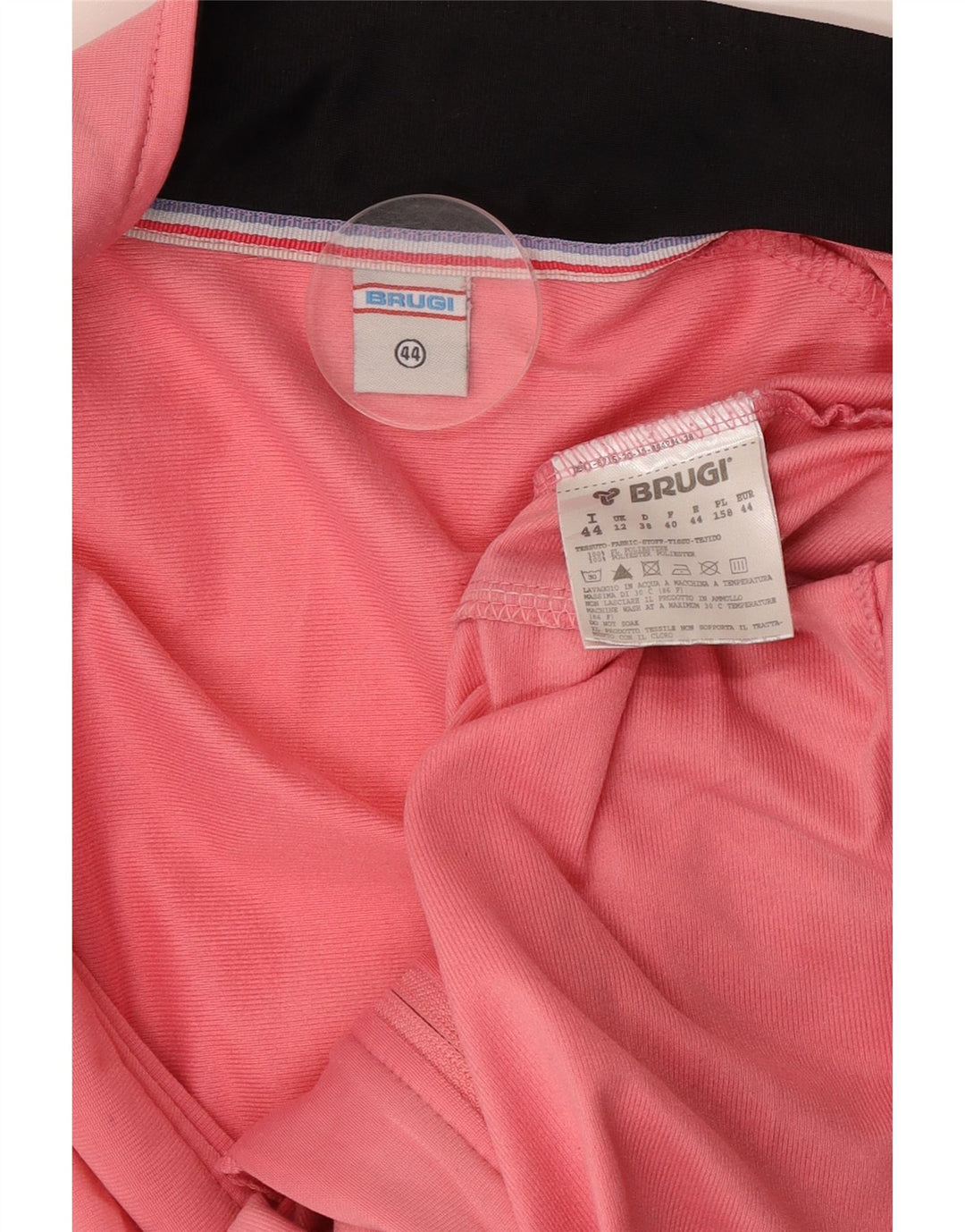 Giacca da tuta da donna Brugi UK 12 poliestere rosa medio