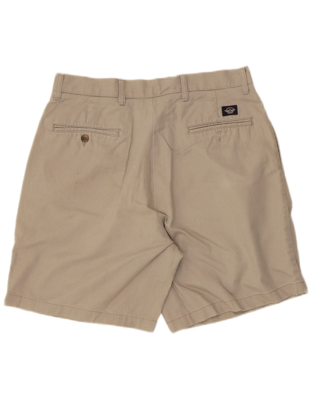 Dockers Pantaloncini chino con pegging da uomo kaki W33 in cotone beige medio