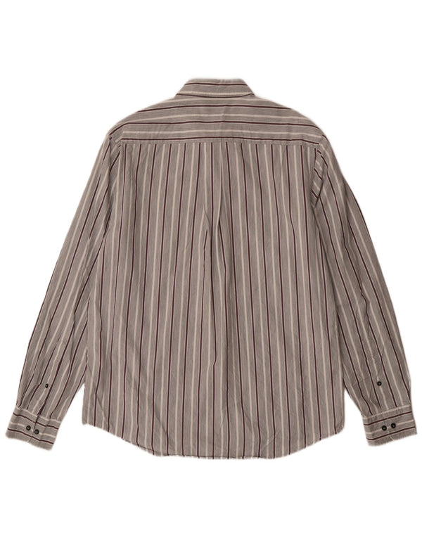 Camicia da uomo Regular Fit Murphy & Nye XL a righe grigie