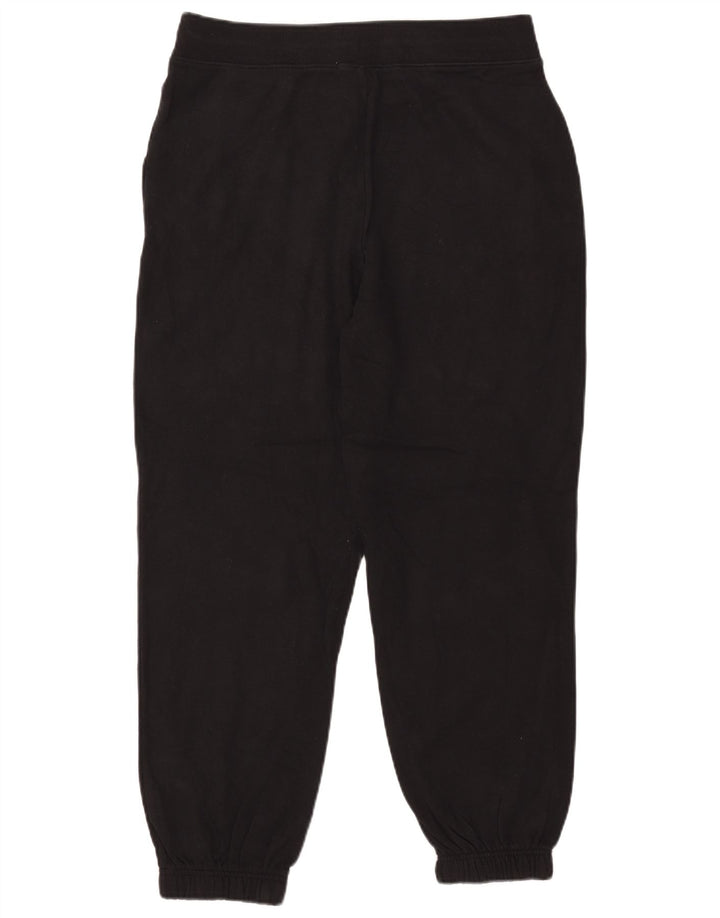 Pantaloni da tuta da donna Marks & Spencer Joggers UK 14 Large Nero Cotone