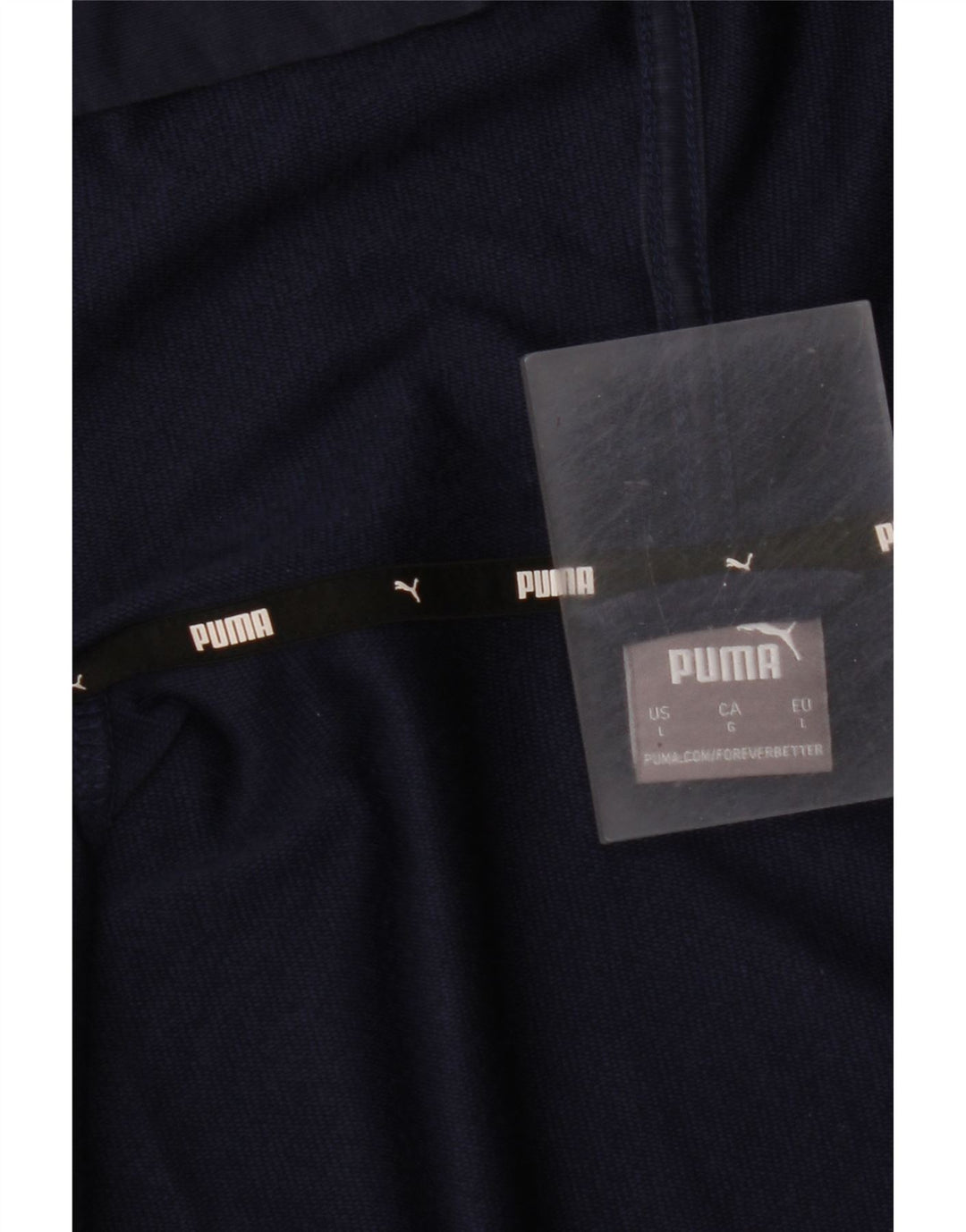 PUMA Felpa con cappuccio e zip da uomo, grande, in cotone color block multicolore