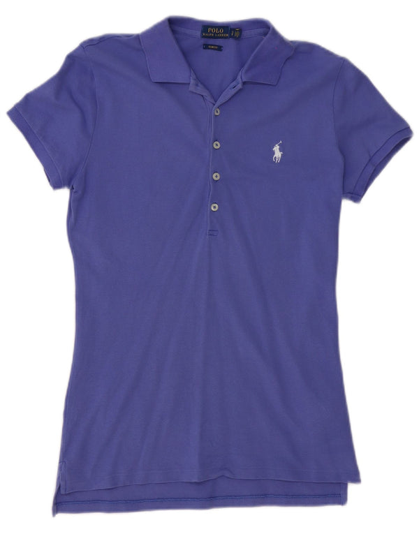 Polo Ralph Lauren Camicia slim fit da uomo piccola in cotone viola