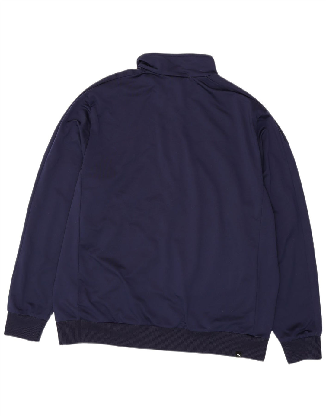 Giacca da ginnastica grafica da uomo PUMA 2XL poliestere blu navy