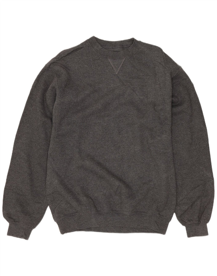 RUSSELL ATHLETIC Felpa da uomo Maglione grande in cotone grigio