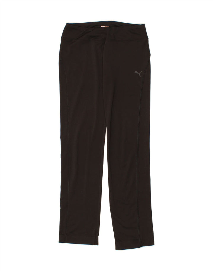 PUMA Womens Tracksuit Trousers UK 10 Small Black Polyester Vintage Puma and Second-Hand Puma from Messina Hembry 