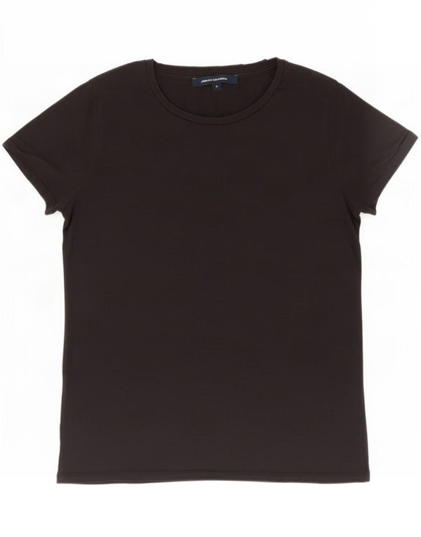 T-shirt da donna French Connection Top UK 10 piccola in cotone nero