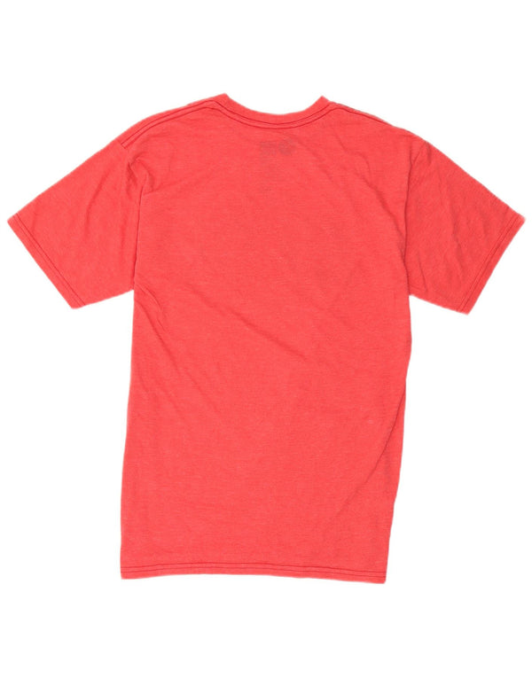 T-shirt grafica da uomo O'Neill Modern Fit Top in cotone rosso medio