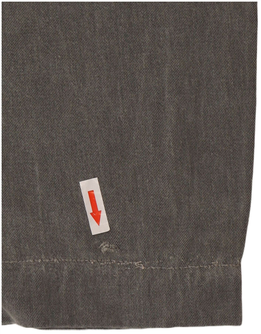 Jeans affusolati da uomo James Dillon IT 46 Small W30 L30 Cotone grigio