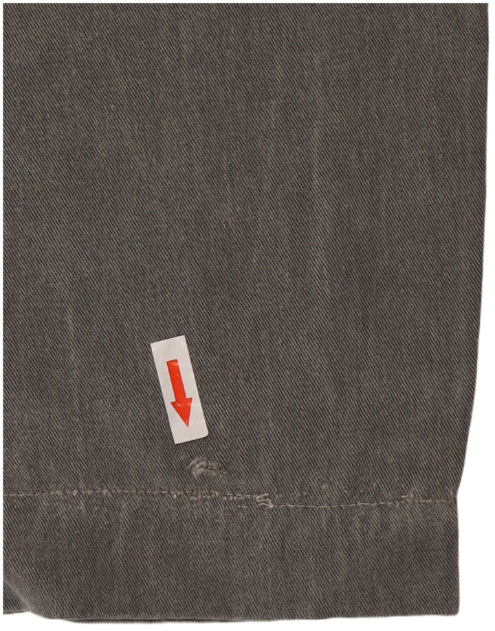 Jeans affusolati da uomo James Dillon IT 46 Small W30 L30 Cotone grigio