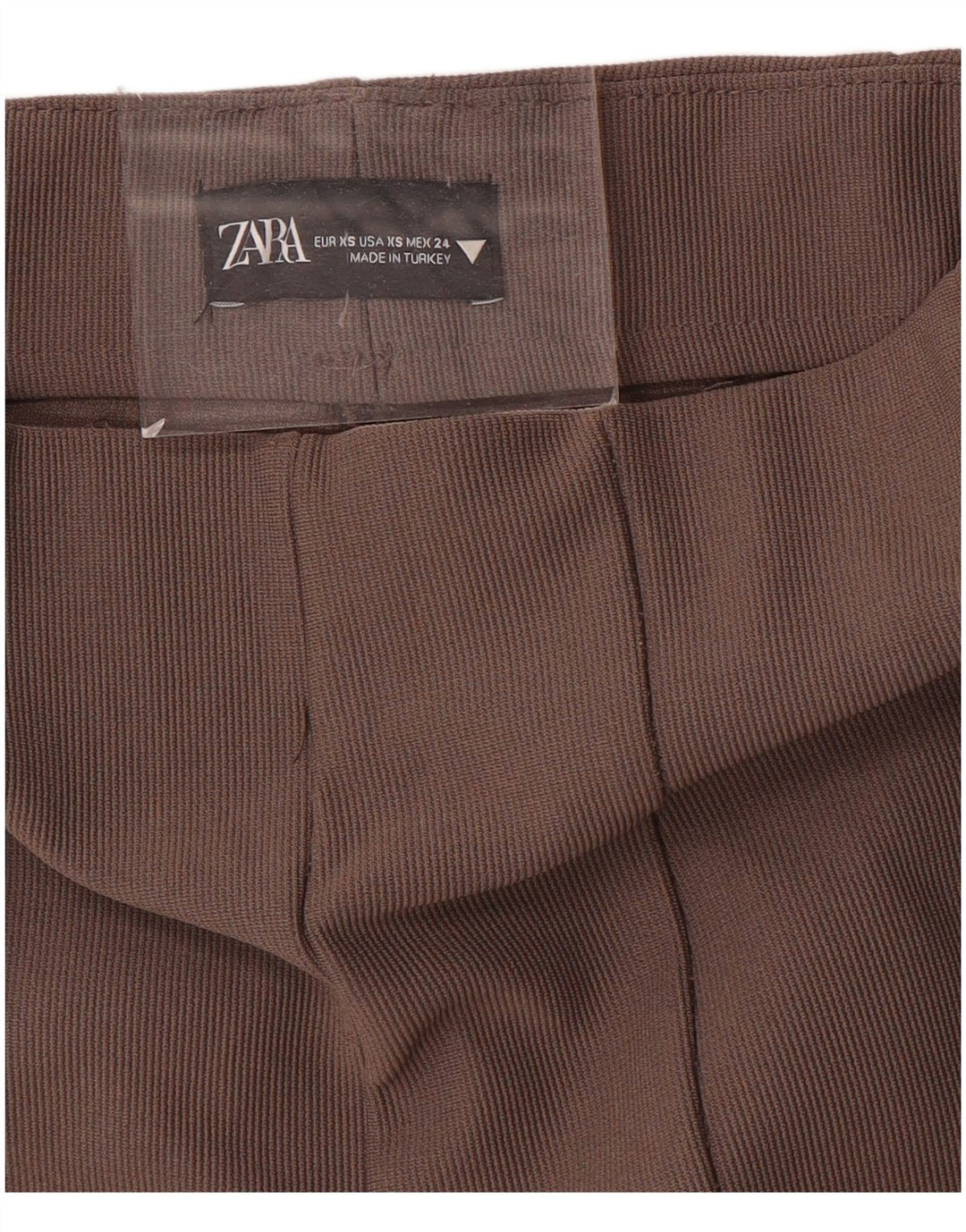 Pantaloni casual Bootcut da donna Zara XS W24 L33 Marrone