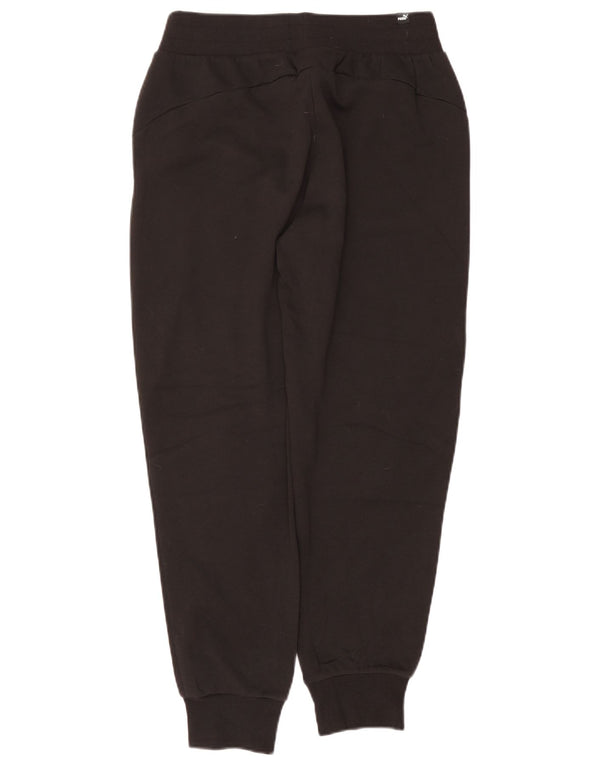 Pantaloni da tuta da donna Puma Joggers UK 14 Medium Black Cotton