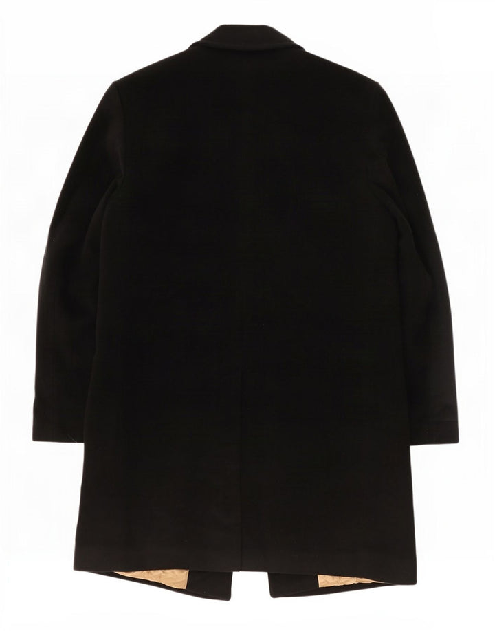 Cappotto da uomo Marks & Spencer UK 38 poliestere nero medio