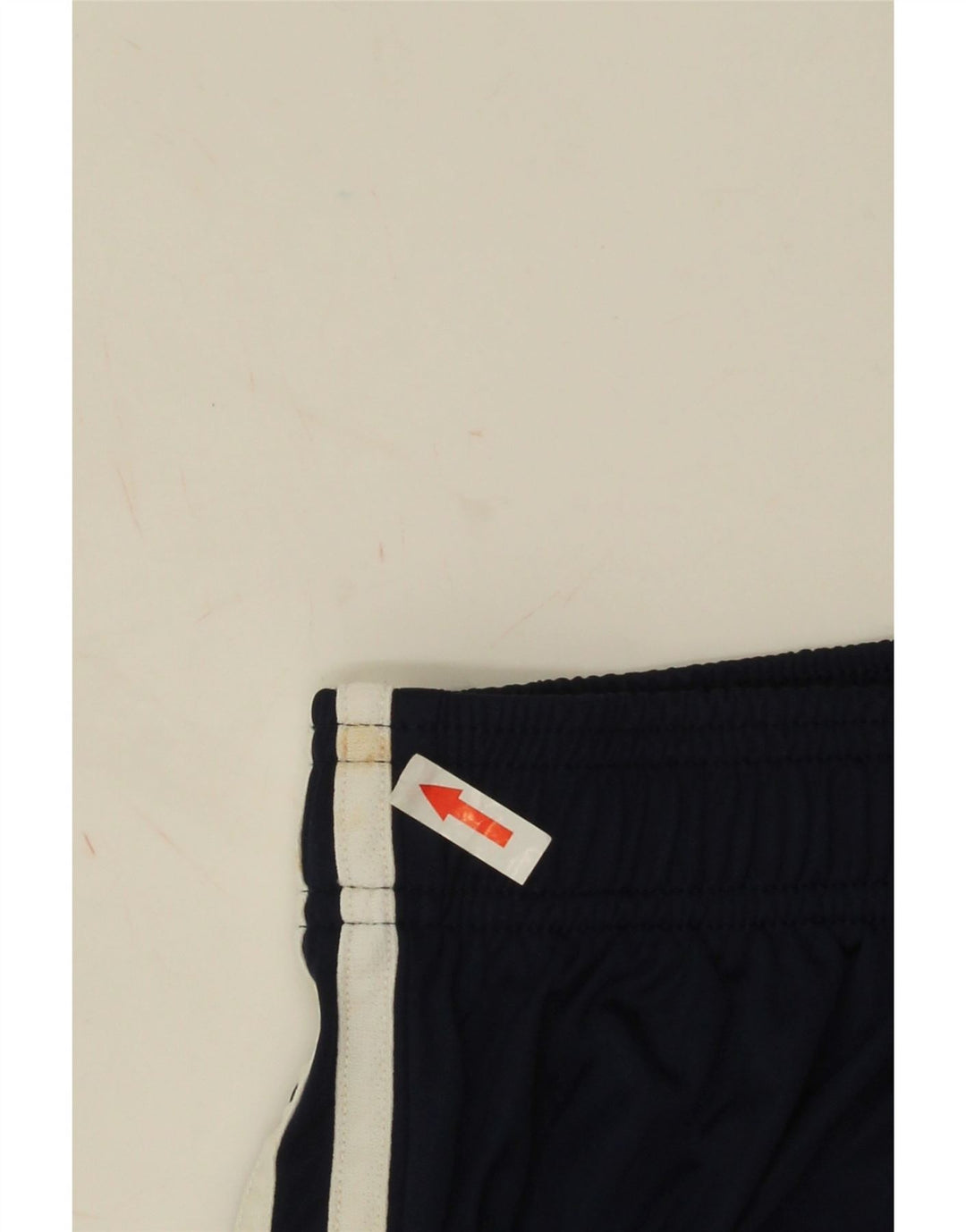 Pantaloncini sportivi Adidas Climalite da ragazzo 13-14 anni in poliestere blu navy