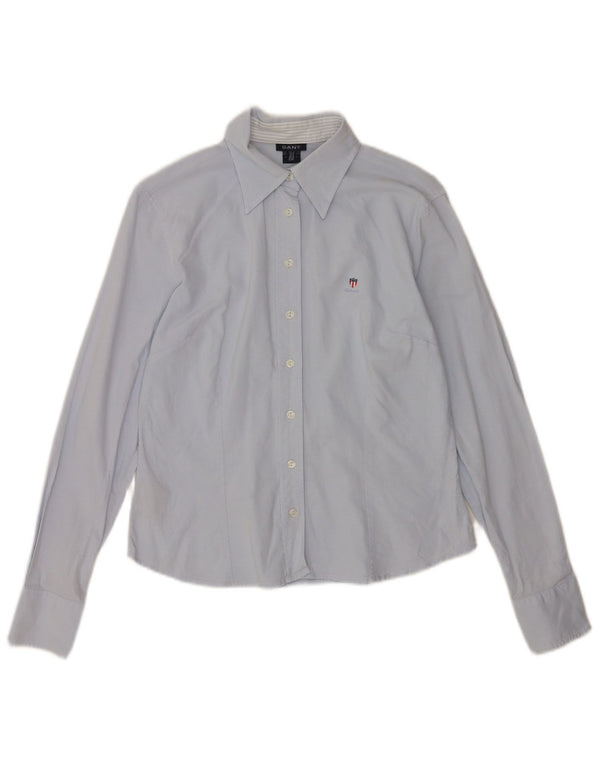 Camicia da donna Gant UK 12 Cotone blu medio