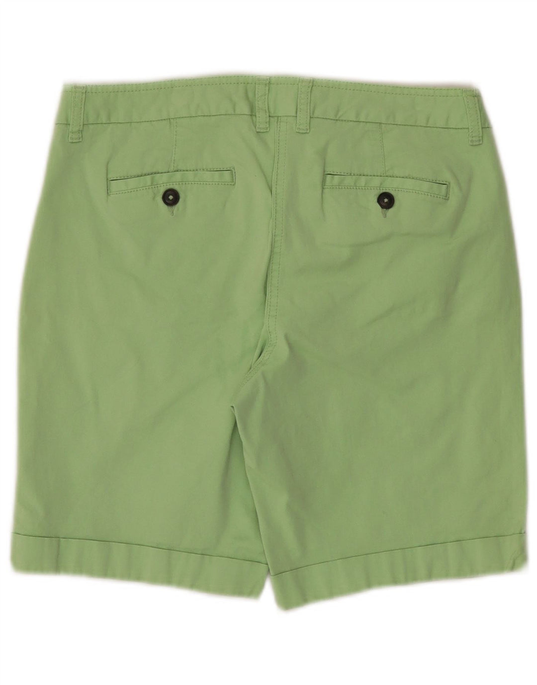 Pantaloncini chino regolari da donna Boden UK 10 piccoli W30 cotone verde