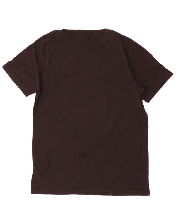 T-shirt grafica da uomo Puma Top Small in cotone nero