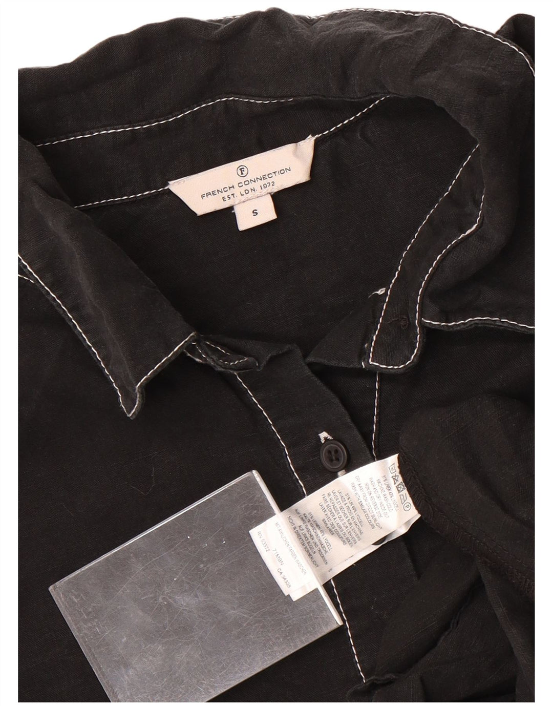 Abito a trapezio oversize da donna French Connection UK 10 piccolo nero