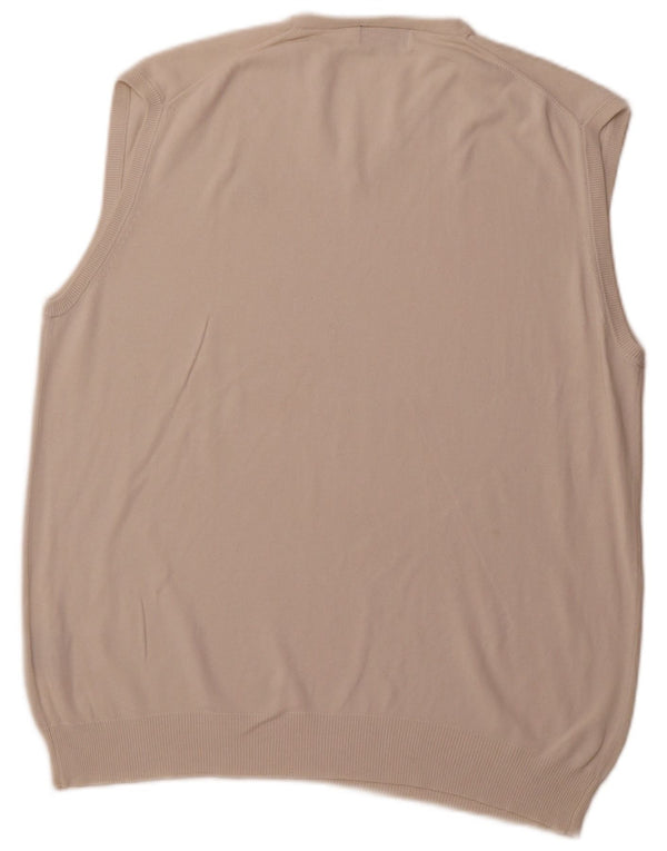 Canotta da uomo KAPPA 2XL in cotone bianco sporco