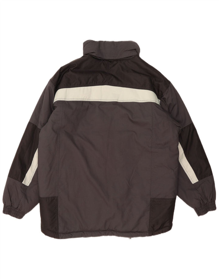 Giacca a vento da uomo Astrolabio IT 52 XL Poliammide color block grigio