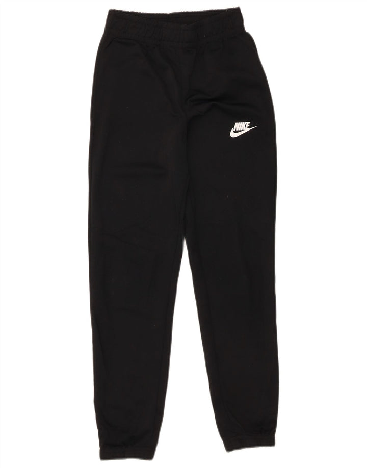 Pantaloni della tuta da ragazza Nike Joggers 8-9 anni piccoli poliestere nero