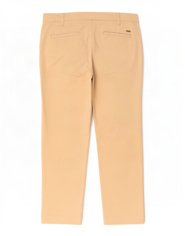 Pantaloni chino corti da donna Tommy Hilfiger US 10 Large W32 L25 Beige