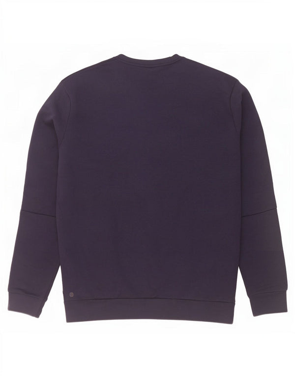 Felpa da uomo Adidas maglione medio blu navy poliestere