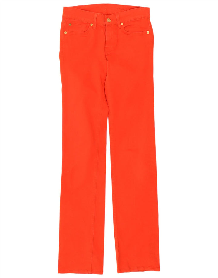 Jeans slim da donna 7 For All Mankind W27 L33 cotone rosso