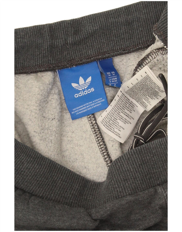 Pantaloni da tuta da uomo Adidas Joggers in cotone grigio medio