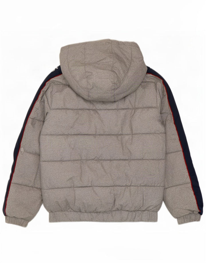 Giacca imbottita con cappuccio grafica Levi's per ragazzi 11-12 anni Colorblock grigio