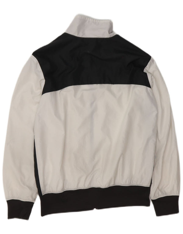 Giacca da tuta da uomo Nike Small White Colourblock Poliestere