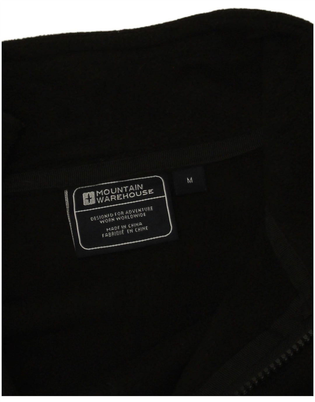 Giacca in pile da uomo Mountain Warehouse UK 38 poliestere nero medio