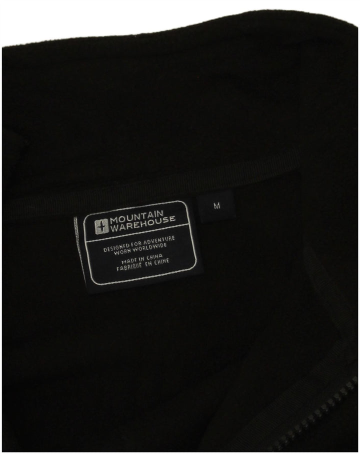 Giacca in pile da uomo Mountain Warehouse UK 38 poliestere nero medio