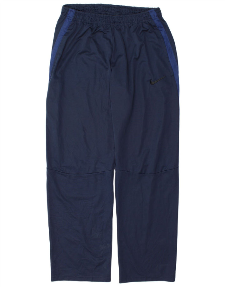 Pantaloni da tuta Nike da uomo XL in poliestere blu navy