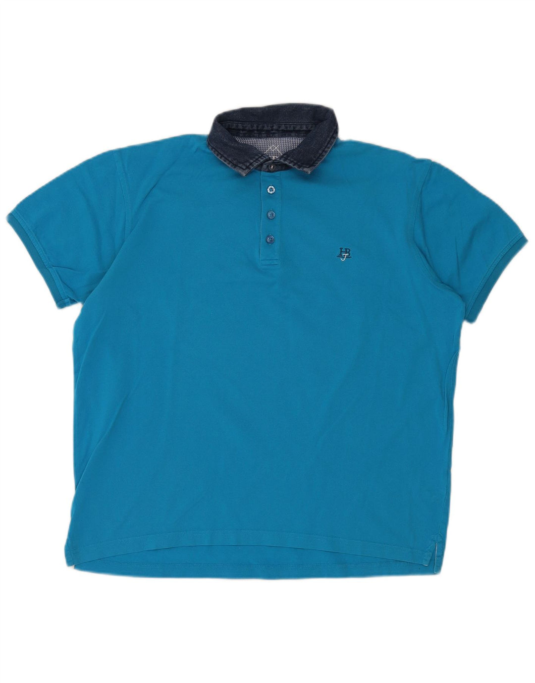 Polo da uomo HARMONT & BLAINE 2XL cotone blu