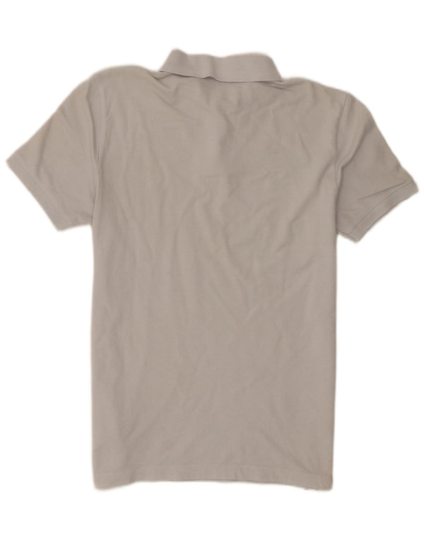 Polo da uomo Aquascutum in cotone grigio medio