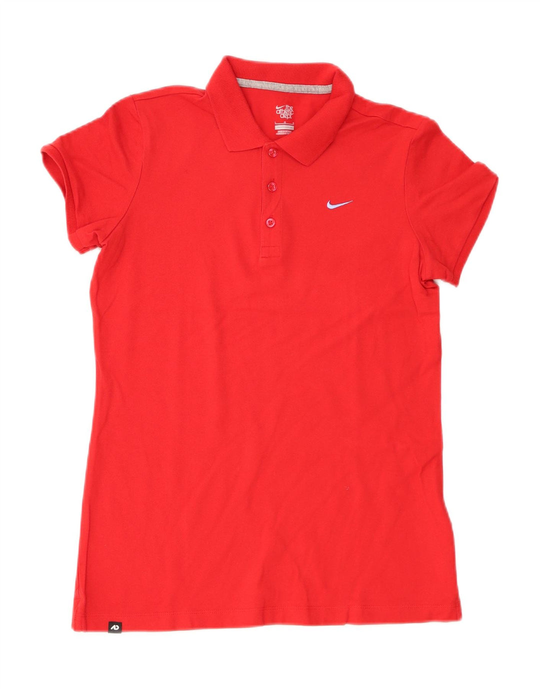 Polo Nike da donna UK 16 grande rossa in cotone