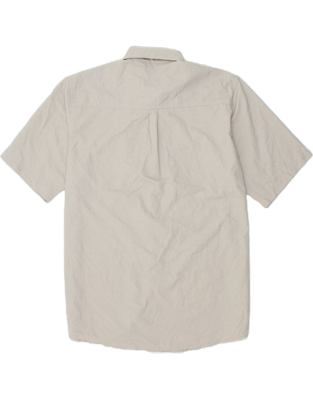 Camicia a maniche corte da uomo WRANGLER grande poliestere grigio