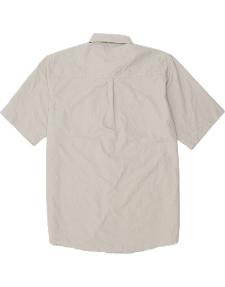 Camicia a maniche corte da uomo WRANGLER grande poliestere grigio