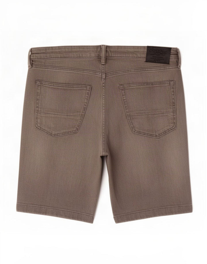 Pantaloncini di jeans da uomo Marks & Spencer W36 grandi cotone grigio